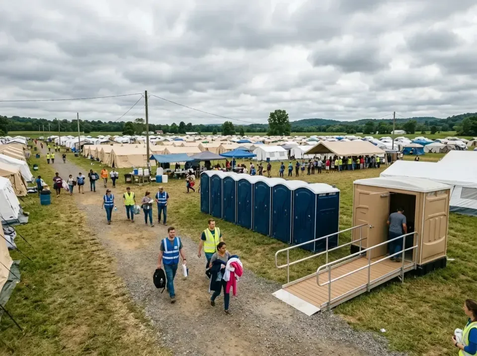 disaster-relief-camp-restrooms-010 — frequently asked questions, Dumpster & Portable Bathrooms Rental in Slatington, PA